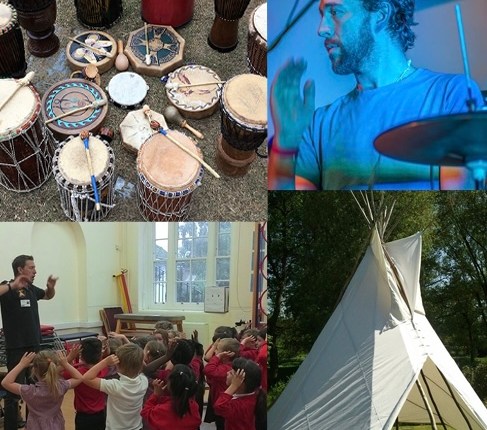 “Welcome to ‘Art, Music and Wellbeing’ – Workshops and events with Alex&nbsp;Miles”
